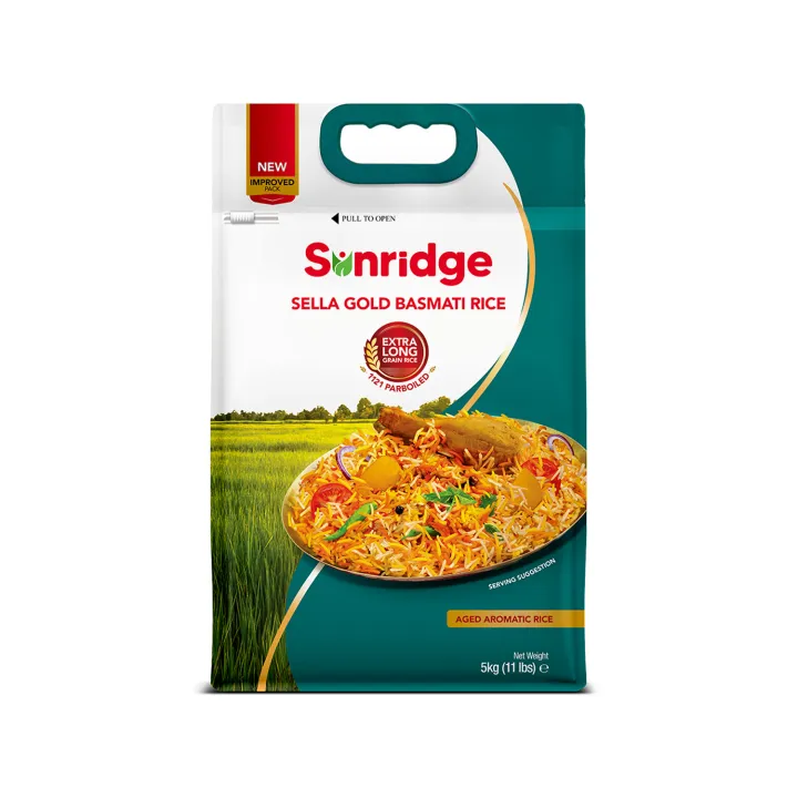 Sunridge Sella Gold Basmati Rice 5Kg | Daraz.pk