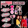KPOP BLACKPINK sticker black pink uncut stickers ( but 4 get 1 free). 
