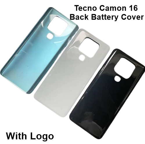 Tecno Camon 16 Back Glass Replacement Rear Door Housing Case , Back Panel For Tecno Camon 16