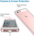 iPhone SE 2016 (Not for 2020), iPhone 5s and iPhone 5, Shockproof Bumper Cover, Anti-Scratch Clear Back, Crystal Clear. 