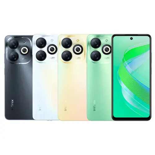 Infinix smart  8 pro - 4gb+4gb Ram -  128gb Rom - 5000mAh Battery