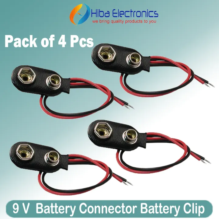 pack%20of%204pcs%209v%20Battery%20Connector%20Battery%20Clip%20-%20Image%202