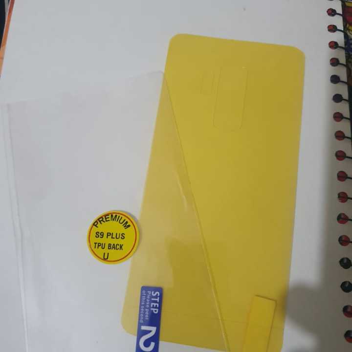 Samsung%20galaxy%20s9%20plus-%20Hydro%20gel%20Film%20Jelly%20skin%20Crystal%20Clear%20Transparent%20Back%20Skin-%20Back%20Protector%20/%20Sheet%20-%20Image%202