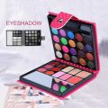 All In 1 Mini Beauty Cafe Mini Wallet Pouch Eyeshadow Palette Makeup Kit - Eyeshades Palette - Matte Glitter Eye Shadow Kit Shiny Shimmer Makeup. 
