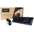 IBUYPOWER SA2210 RGB Gaming Keyboard and Mouse-Light Up & LED Backlit Keyboard & Mouse Combo-Rainbow Keyboard with 104 Keys- Gaming Mouse, for PS4, PS5, Xbox, PC, Laptop-Black. 