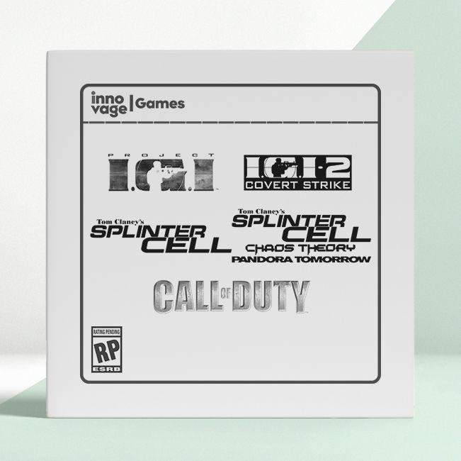 Tom Clancy's Splinter Cell, Pandora Tomorrow, Chaos Theory | Call of Duty 1 | IGI 1, 2 - Covert Strike PC Game DVD