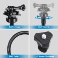 Webcam Stand, Upgraded Webcam Mount Stand with Flexible Gooseneck Arm and Clamp, Suit for Logitech Webcam C920,C922,C930. 