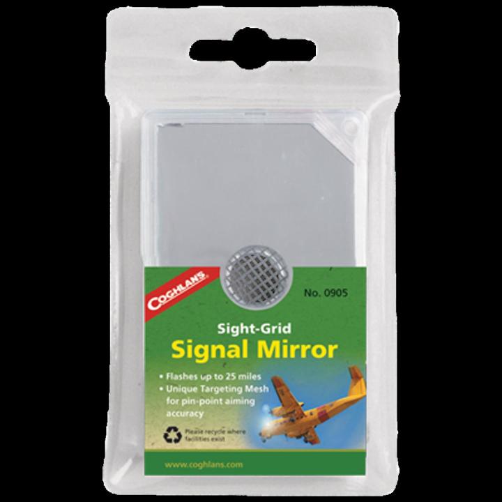 Multifunctional Survival Emergency Sight Grid Signal Mirror