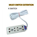 Extension lead Extension Board - 4 slots With 10 Feet Cable. 