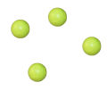 Pack of 12 Pcs- Hard Plastic Tent Sports Balls Set for Kids and Boys Toys Plastics Sport Ball Multicolor. 
