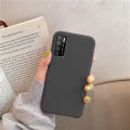 【Sroof】Liquid Silicone Infinix Note 7 Lite Macaron Candy Color TPU Shockproof Soft Phone Case Shell Protector Cover. 
