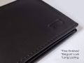 Al Arabi Stylish Genuine Leather Wallet for Men - Multi Card Holder Leather Wallet for Boys Violet Batwa For Men. 