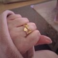 Personalized Name Ring With Heart Best Customized Gift For Wife And Mother Empowering Elegance. 