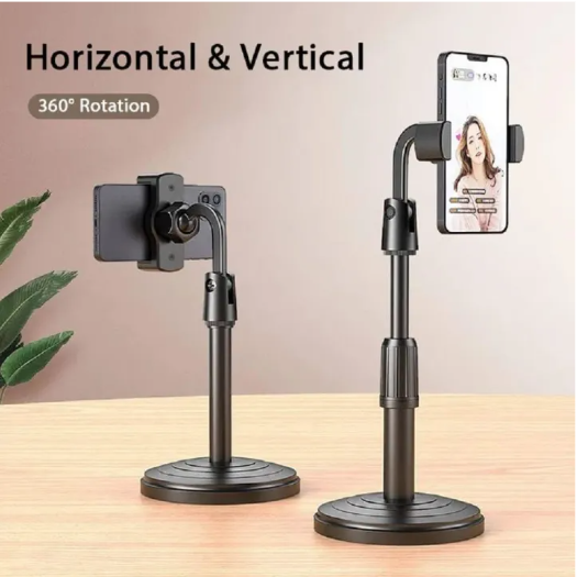 Mobile%20Phone%20Stand%20For%20Phone%20Retractable%20Holder%20Desk%20Table%20Clip%20Bracket%20Table%20Cell%20Phone%20Support%20Holder%20Mount%20For%20Live%20BroadcastPhone%20Holder%20with%20Adjustable%20Height%20and%20Angle,%20Portable%20and%20Stable%20Phone%20Stand%20for%20Desk%20Plastic%20Mobile%20Phone%20Stand%20Adjustable%20-%20Image%202