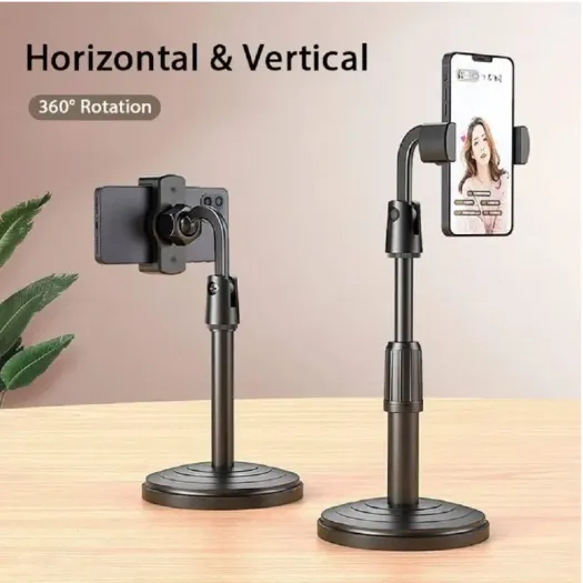 Mobile%20Phone%20Stand%20For%20Phone%20Retractable%20Holder%20Desk%20Table%20Clip%20Bracket%20Table%20Cell%20Phone%20Support%20Holder%20Mount%20For%20Live%20BroadcastPhone%20Holder%20with%20Adjustable%20Height%20and%20Angle,%20Portable%20and%20Stable%20Phone%20Stand%20for%20Desk%20Plastic%20Mobile%20Phone%20Stand%20Adjustable%20-%20Image%202