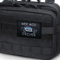 Wee Woo Driver Patch - Police Car, Ambulance EMT, or Fire Engine Driver - Funny 2x3 Removable Patch with Hook and Loop Backing. 
