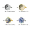 New hirt Cufflink For Men Chinee tyle Tai Chi Kung Fu Goip Roe Cuff link Button uit Wedding Cutom Clothing Acceorie. 