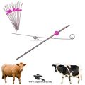 10pc Veterinary Milk Siphon Needle Set – Cow & Sheep Injection Tool ( Cattle & Dairy Farming ). 