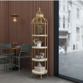 Corner Stand Corner Rack For Decoration Cage bird cage flower rack living room shelf corner floor multilayer storage cosmetics shop window display Saddiq Tele Mall. 