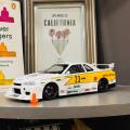 🚀 Jinlifang 1:24 Nissan Skyline GTR R34 Wide Body Diecast Model Car | Alloy Modified Sports Car with Sound, Light & Pull-Back Action | JDM Collector's Edition Toy Gift for Car Enthusiasts & Kids ✨🔊💡. 