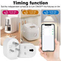 16A Smart WiFi Plug for AC, Geyser, Heaters, TVs, Fan Wifi Smart Plug With Power Monitoring Smart Life App, Alexa and Google Assistant, 16 ampere wifi plug, 3 pin round power plug. 