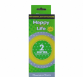 Happy Life Dotted 2's Condoms (12*2) Bulk Pack. 
