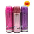 Body Spray Pack of 3 For Women Gift | Big Bottle 200ml PURPLE ME | COCO Pour Femme l Sabaya by FRESHRITE Value Budget pack For Men & Women Gents and Ladies Deodorants Body Spray Imported High Quality By Long Lasting Women And Men Gift Whole Sale. 
