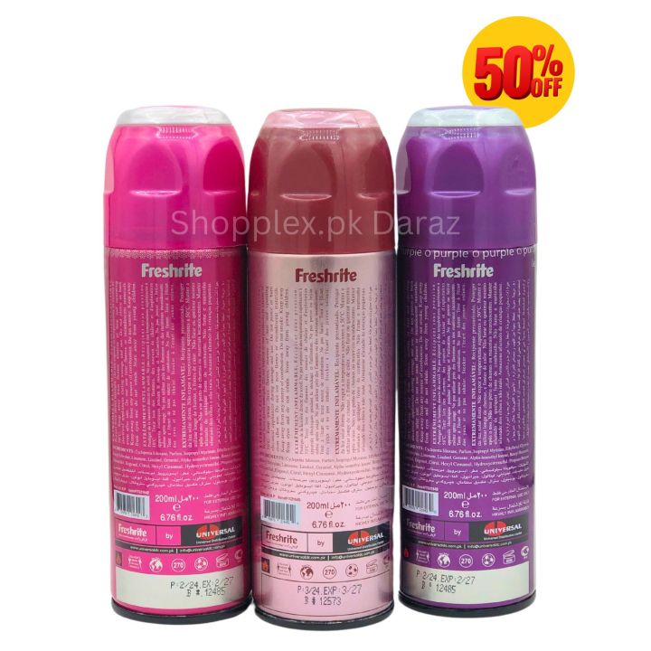 Body%20Spray%20Pack%20of%203%20For%20Women%20Gift%20%7C%20Big%20Bottle%20200ml%20PURPLE%20ME%20%7C%20COCO%20Pour%20Femme%20l%20Sabaya%20by%20FRESHRITE%20Value%20Budget%20pack%20For%20Men%20&%20Women%20Gents%20and%20Ladies%20Deodorants%20Body%20Spray%20Imported%20High%20Quality%20By%20Long%20Lasting%20Women%20And%20Men%20Gift%20Whole%20Sale%20-%20Image%202