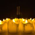 3D Dropping LED Candles with Free Cells Installed/ Included – 6 Pieces Pack. 