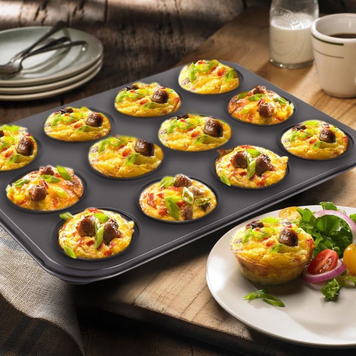 12%20Holes%20Cupcake%20Baking%20Tray%20Non%20Stick%20Cake%20Baking%20Pan%20Round%20Shape%20Tool%20Cake%20Mold%20-%20Image%204