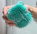 Silicone Bath Body Brush, Exfoliating Body Scrub Brush with Soap Dispenser, Ultra Soft Bath Sponge Shower Brush and Body Massager, Baby Shower Brush, Shampoo and Gel Dispenser. 