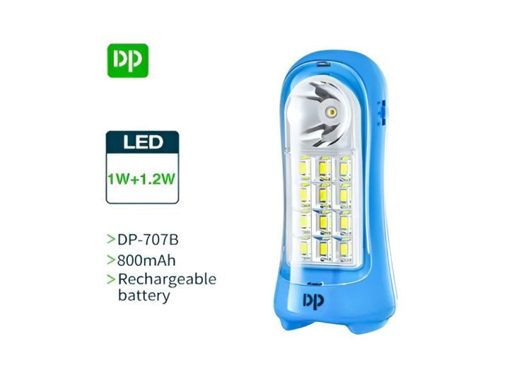DP-707B Rechargeable Portable Emergency LED Light