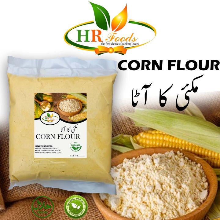 Corn Flour Pure and Organic 5KG - Makai ka Atta by HR FOODS