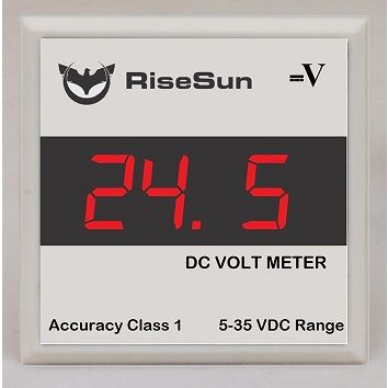 DC Voltmeter 500 Volt for Solar