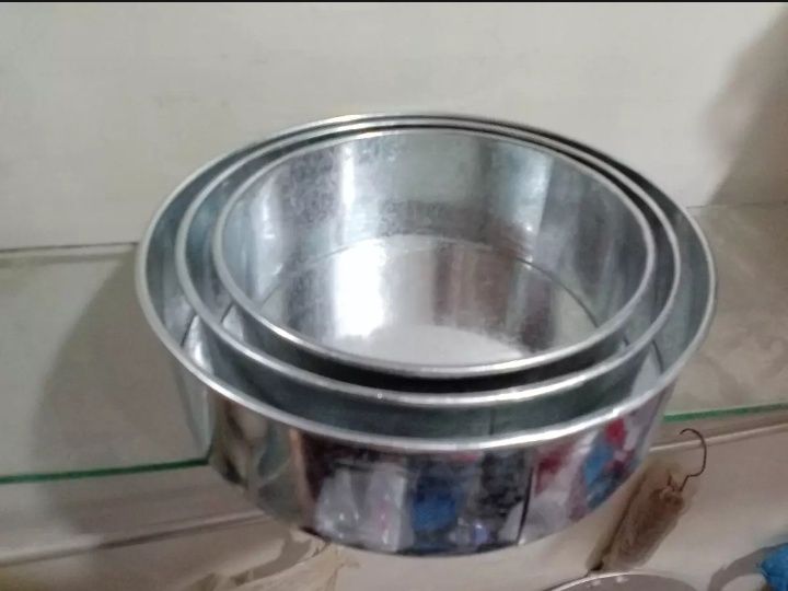 Cake pan Set Moulds set 3 Sizes Round Kitchen ware Baking Pans Good Quality Cake Moulds