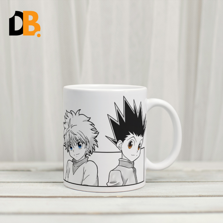 DEBOSS | Hunter X Hunter Anime Coffee Mug | Gon | KIllua