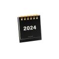 2024 Mini Calendar INS Minimalist Creative Portable Small Calendar Desktop. 