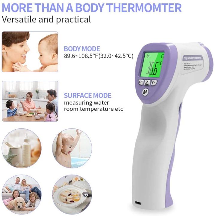 Portable%20%E2%84%83/%E2%84%89,%20Fever%20Alarm%20Precise%20LCD%20Digital%20Non-contact%20Body%20IR%20Laser%20Infrared%20Forehead%20Thermometer%20-%20Image%204