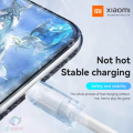 Xiaomi 33W  USB A to USB Type C  Turbo Charging  Data Cable | Xiaomi 33W Type C Cable | 100% Original USB A to Type C Super Fast Turbo Charging Data CableCompatible with all Android interface Type C Mobile Phones Use for Charging & Data Transfer. 