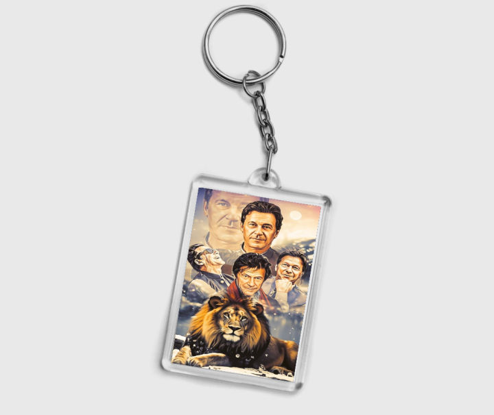 Imran Khan Custom Keychain – Photo Printable Design