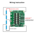 4S 14.8V 40A Lithium Battery Protection Board 18650 Battery Charge Board Equalizer Power Tool Battery Protection Board. 