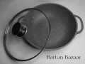 Marble Coating Non Stick Eden Karahi (Wok) - 32cm Ceramic Coating Food Grade Eden Karahi (Wok). 
