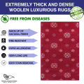 Natural Woolen Carpets and  Rugs made of pure Wool Dimensions 99 cm x 152 cm. 