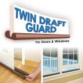 Door Dust Stopper Noise Sound Light Smell Blocker Door Draft Guard for Doors and Windows 1Pc. 