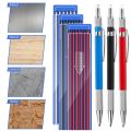 Multifunctional Art Painting Automatic Pencil Writing Tool Metal Engineering Marker Pen 2.0mm Mechanical Pencil for Woodworking. 