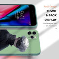 Hontinga for Infinix Hot 30i Back Cover Handsome Satoru Gojo Design Phone Case Square Soft Liquid Silicone Mobile Cover. 