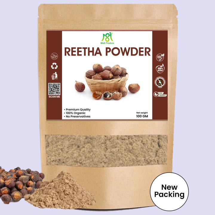 Reetha Powder Organic | Soapnut Powder Powder | Retha Powder | Soap Nut Powder Grams