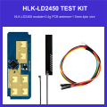 HLK-LD2450 24G Smart Home Wave Human Body Motion Target Tracking Radar Sensor Module Test Distance Angle Speed Durable Easy Install. 