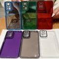 For Redmi 13C Simple Color Lovely Phone Case Xiaomi Redmi Note 12 12S 13 Pro Plus Full Camera Protection Anti Falling Transparent Soft Cover. 