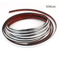 【Ready stock Universal 6mm 15mm 18mm 22mm Car Chrome Styling Decoration Moulding Trim Strip. 